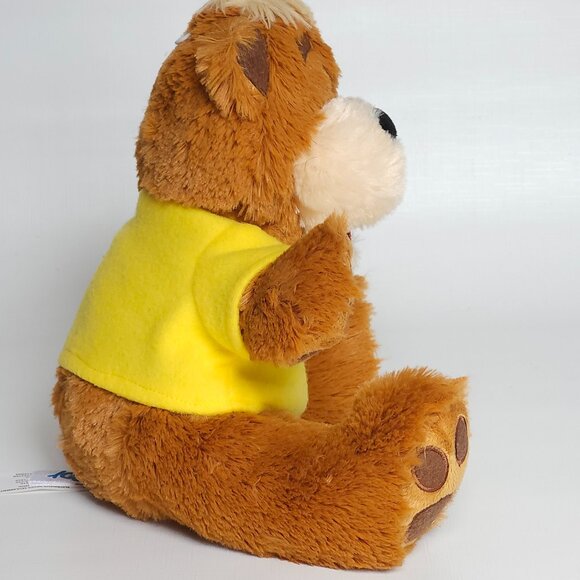 VINTAGE Zellers ZEDDY BEAR BNWT 💚❤️💛💙 Teddy Bear HBC Hudsons Bay - Picture 3 of 9